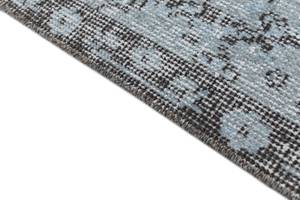 Tapis Ultra Vintage CXXXVIII Bleu - Textile - 191 x 1 x 297 cm