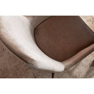 Chaise East Side I Beige - Textile - 48 x 83 x 57 cm