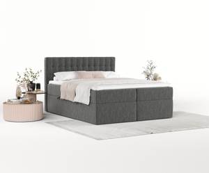 Boxspringbett Namur Schwarz - Breite: 180 cm