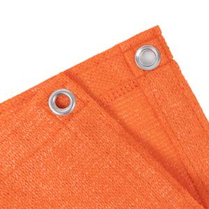 Balkonsichtschutz Orange - Kunststoff - 1 x 90 x 500 cm