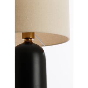 Lampe de Table Evin Noir - Textile - 30 x 47 x 30 cm