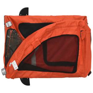 Remorque vélo pour chien 3028682 Orange - 53 x 53 x 124 cm