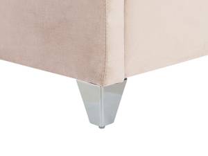 Doppelbett LUBBON Pink - Silber - 189 x 142 x 215 cm