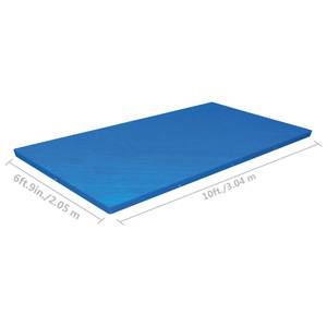 Poolabdeckung 92840 Blau - Kunststoff - 205 x 66 x 304 cm