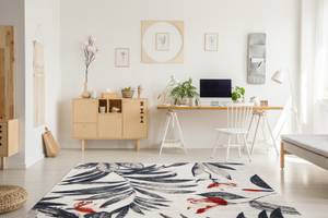 Tapis Moderne Mundo E7181 Feuilles 80 x 150 cm