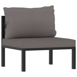 Siège central 49398 Gris - Métal - Polyrotin - 64 x 64 x 68 cm