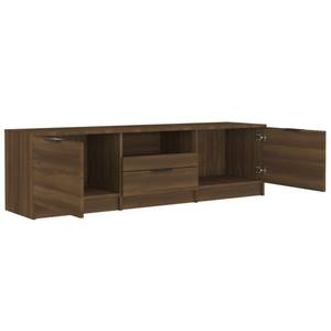 TV-Schrank D353 Eiche Schwarzbraun Dekor