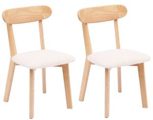 Lot de 2 chaises VITORIA Blanc