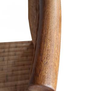 Rattanstuhl Prato Braun - Rattan - 47 x 96 x 55 cm