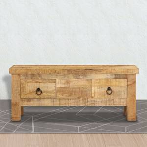 Table basse 298612 Marron - Bois massif - Bois/Imitation - 45 x 35 x 90 cm