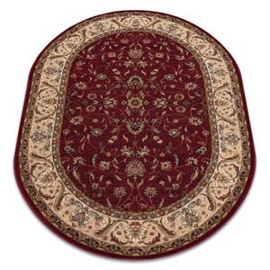 Tapis en Laine Omega Ovale Aries Fleurs Rouge - Textile - 200 x 1 x 300 cm