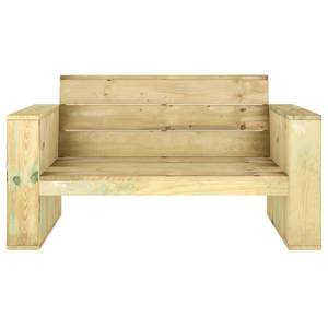 Gartenbank 3011386 Grün - Holzwerkstoff - Holzart/Dekor - 139 x 74 x 76 cm