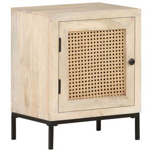 Nachttisch DE640 Braun - Massivholz - 40 x 50 x 30 cm