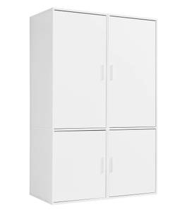 Kleiderschrank Der Grenzenlose I Weiß - Breite: 120 cm