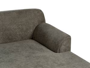 Ecksofa SIMOS Braun - Grün - Naturfaser - 264 x 80 x 159 cm