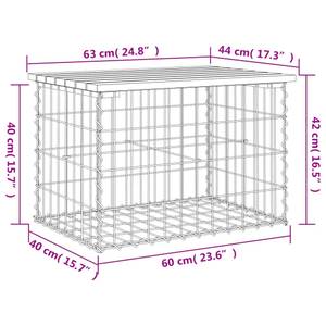 Gartenbank 3030973-1 63 x 44 cm