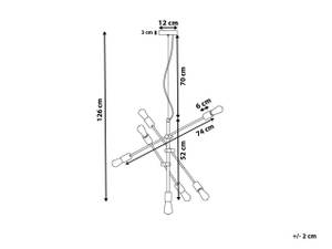 Lampe suspension CREMERA Noir - Laiton