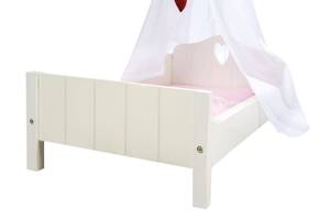 Puppenstandbett Fienchen Weiß - Holzwerkstoff - 30 x 60 x 52 cm