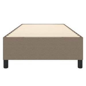 Cadre de lit 3016024-5 Noir - Taupe - Largeur : 100 cm