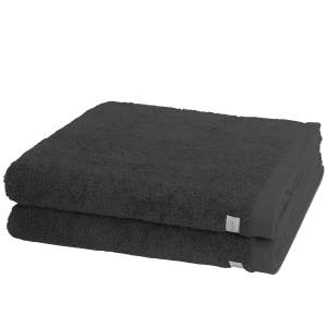 Sinfonie drap de douche 2 pièces Gris