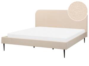 Doppelbett FLAYAT Beige - Schwarz - Creme - Breite: 193 cm