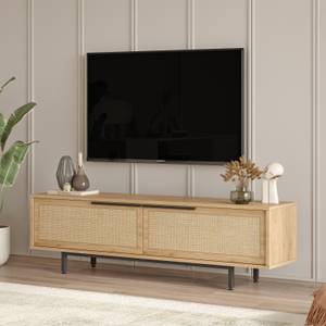 Meuble tv OCEAN RTV160 2D Beige - Marron clair