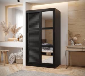 ARMOIRE À PORTES COULISSANTES ZALUZJA Largeur : 100 cm - Noir