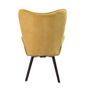 Fauteuil KAS KD VEL YW Jaune - Textile - 68 x 106 x 73 cm