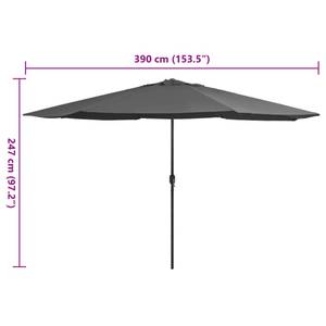 Parasol 3003636 Gris - Textile - 390 x 247 x 390 cm