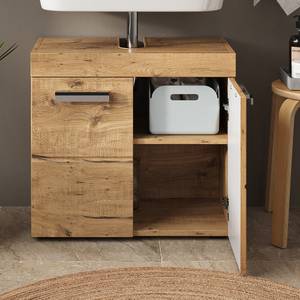 Waschbeckenunterschrank Luna 36760 Braun - Holzwerkstoff - 60 x 56 x 34 cm