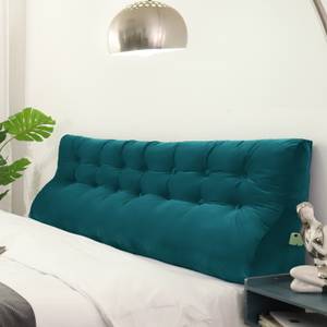 Oreiller cunéiforme ergonomique Vert - Largeur : 200 cm