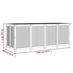 Gartenbox 3028196 200 x 75 x 80 cm