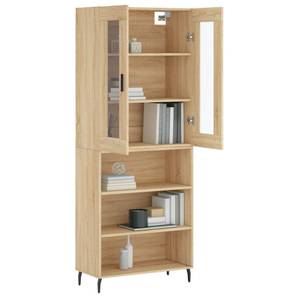 Highboard DE5736 Braun - Holzwerkstoff - 34 x 180 x 70 cm