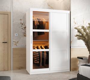 ARMOIRE À PORTES COULISSANTES DOME Largeur : 120 cm - Argenté