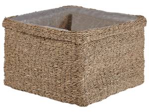 Cache-pot d'intérieur RIVULINE Beige - Bleu - Fibres naturelles - 30 x 45 x 30 cm