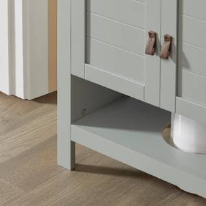 Meuble sous Vasque BZR69-II-HG Gris - Bois manufacturé - 60 x 60 x 30 cm