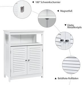 Badezimmer Schrank Badschrank Weiß