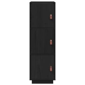 Highboard DE1530 Schwarz - Massivholz - 40 x 109 x 34 cm