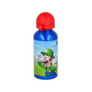 Kindertrinkflasche Super Mario Metall - 7 x 15 x 7 cm