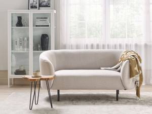 2-Sitzer Sofa LOEN Beige - Schwarz