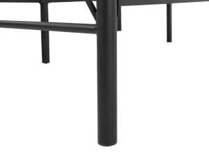 Doppelbett DINARD Schwarz - Breite: 167 cm