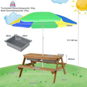 Picknicktisch HY10008 Gelb