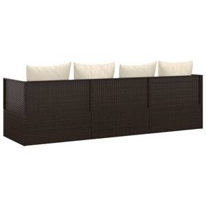 Outdoor Loungebett 3028900 Braun - Creme