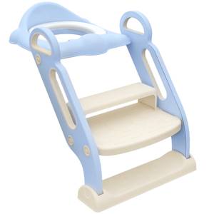 Kinder-Toilettenaufsatz 460-011V00BU Blau - Kunststoff - 43 x 52 x 68 cm