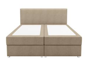 Lit boxspring ONAN Beige - Largeur : 165 cm