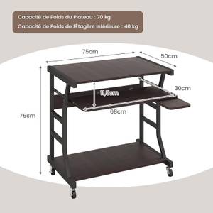 Bureau d'Ordinateur avec Tiroir JV10759, Je commande !