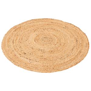 Handgefertigt Jute Teppich Nele Rund 120 x 120 cm