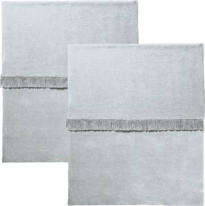 Wohndecke 2er-Pack 205599 Silber - 150 x 200 cm