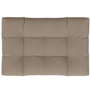 Coussin de palette 3007234-5 Taupe - 80 x 120 cm