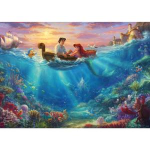 Puzzle Thomas Kinkade  Arielle Metallbox Papier - 24 x 4 x 34 cm